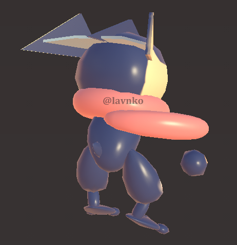 modelling a pokemon everyday - day 97 greninja