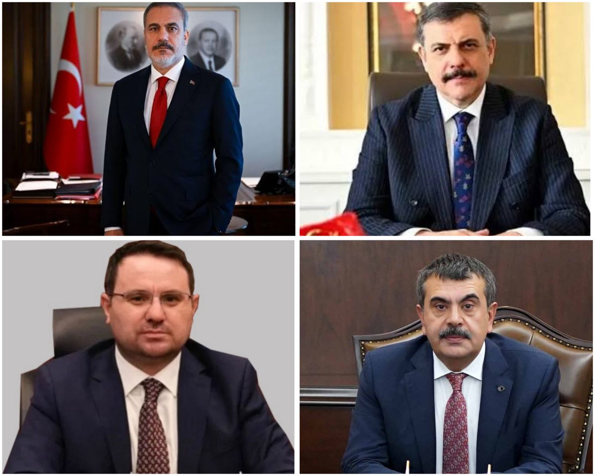 Aktif bakanlar arasında en sevdiğiniz hangisi ?  ( Dünyanın en Zor sorusu )

A-) Hakan Fidan 
B-) Yusuf Tekin 
C-) Akın Gürlek 
D-) Mustafa Çiftçi 
E-) Diğerleri ( Yazınız )