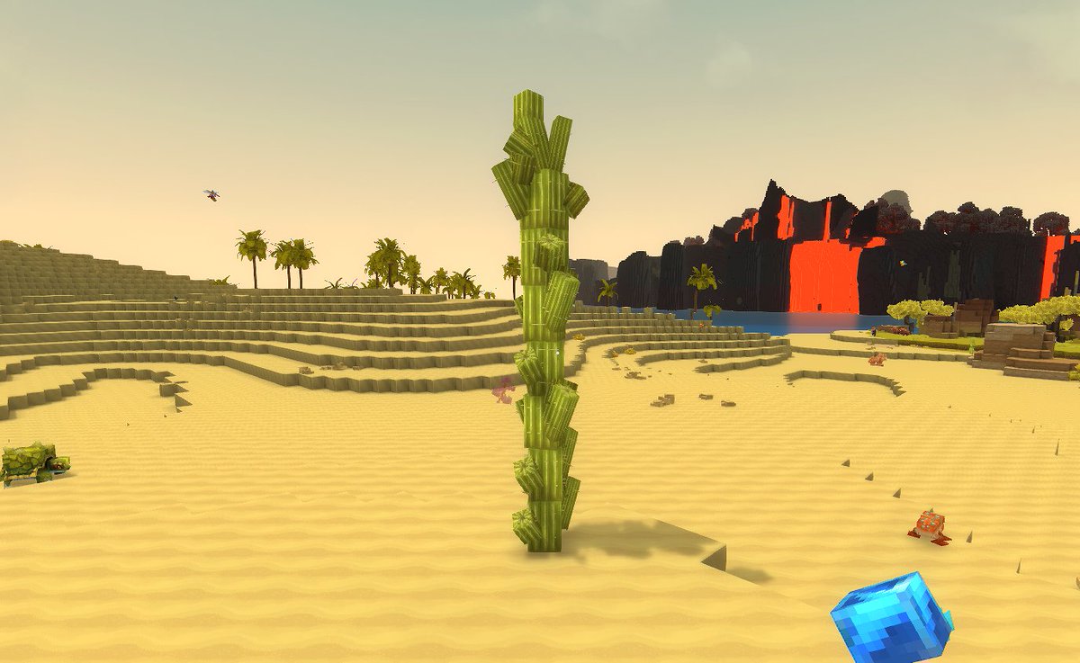 PatoRey222's tweet photo. Found this naturally generated cactus in #Hytale https://t.co/sTM8Y8TPop