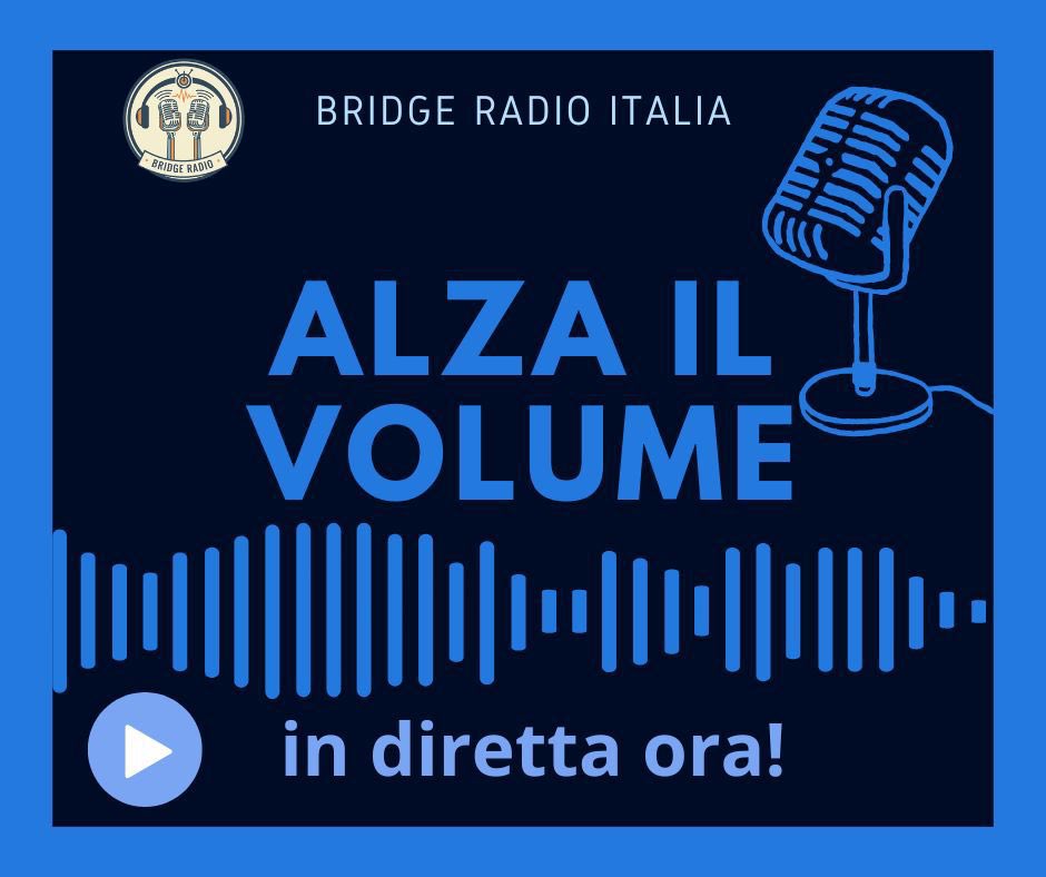 Oggi #13febbraio in diretta su una nuova #webradio Dalle 09:00 con @unoquasinormale e @Lagioiaincucina nel #WorldRadioDay con #BridgeRadioItalia per parlare di #Radio 
bridgeradioitalia.it/public/bridger…