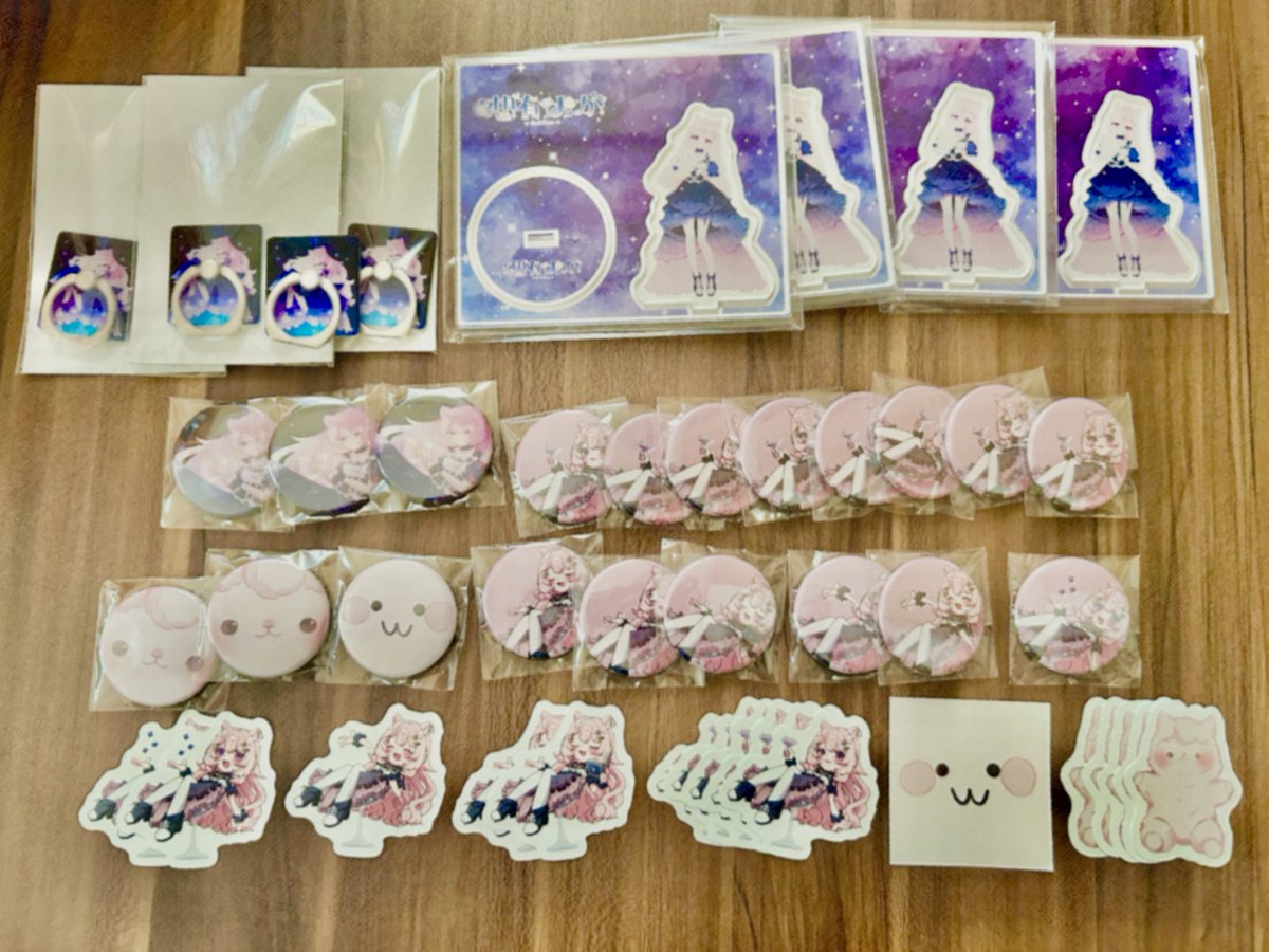 そんな日もあるぱか 届きました〜！！！ 缶バッジ取り逃がしてたやつも