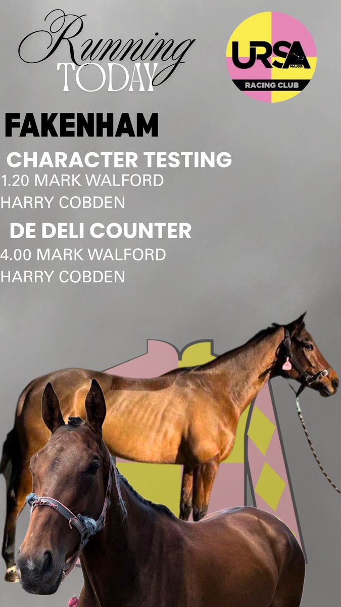 URSAMAJORRACING's tweet photo. Today we have our first runners @FakenhamRC 

Character Testing 🕵️ 
De Deli Counter 🧑‍🍳 

The Mark Walford duo are piloted by Harry Cobden 

Good luck all🍀 https://t.co/2cfwvnnOoZ