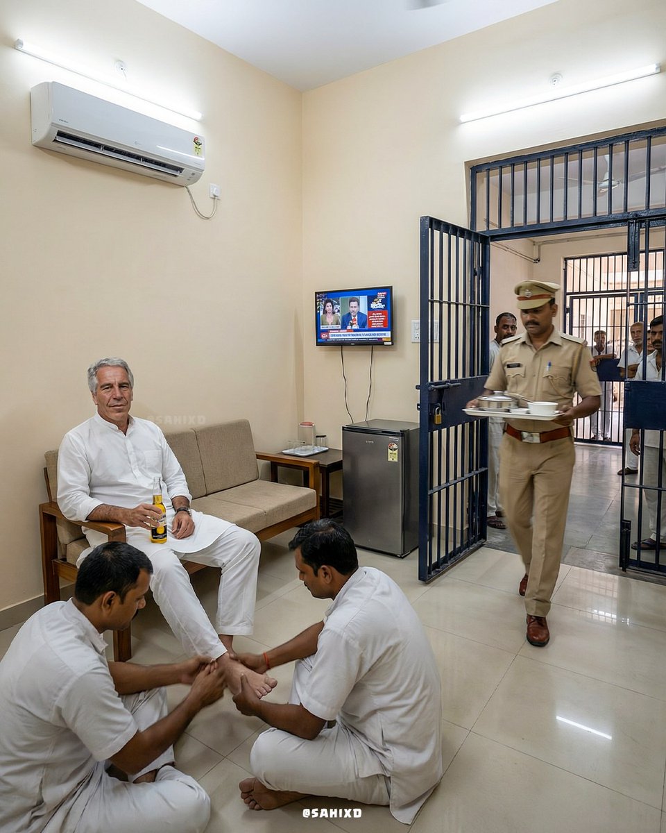 If Epstein was in India 🌝
 
#EpsteinFiles