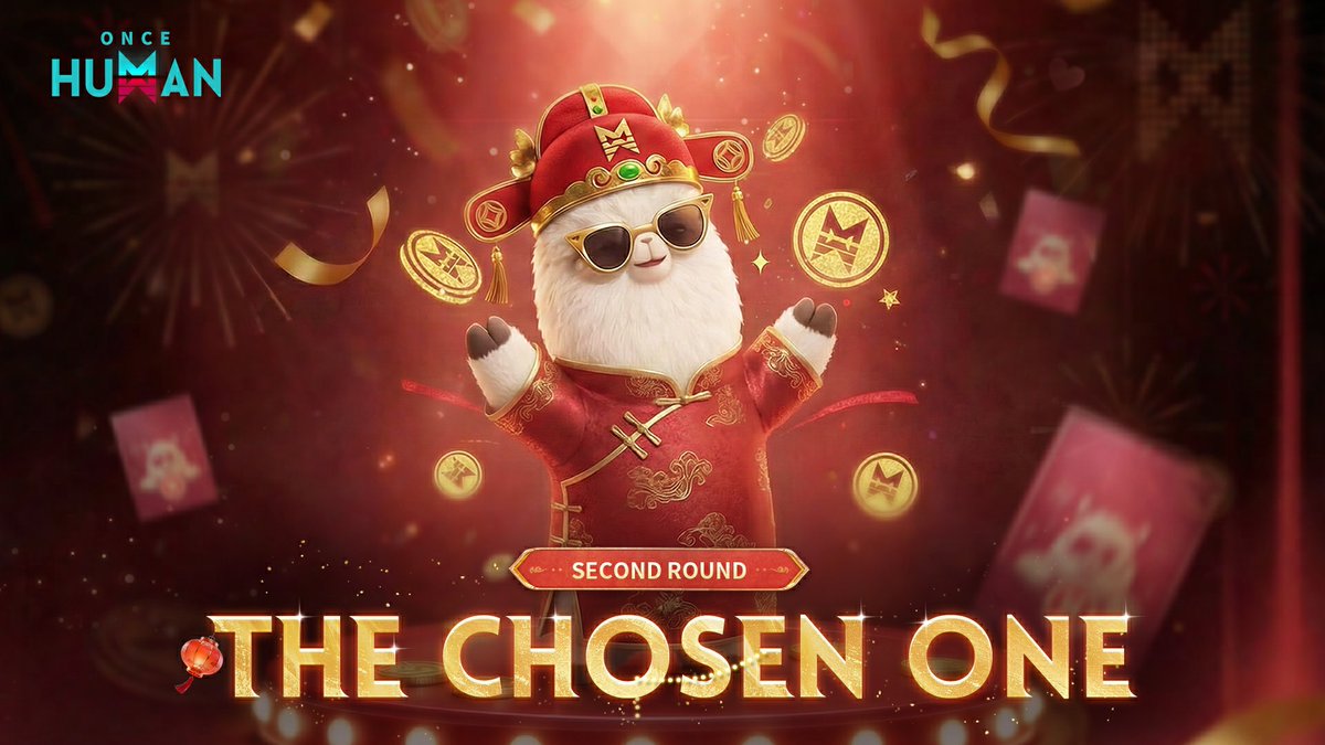 OnceHuman_'s tweet image. 🧧 Server-wide Prize Pool: The second Chosen One is almost here!

Will you be the lucky Meta to walk away with 100,000 T-Crystgin? One winner per region will be crowned for the final round.

Results drop at 00:00 on February 26. Good luck, Metas!

#OnceHuman #oncehumanmobile