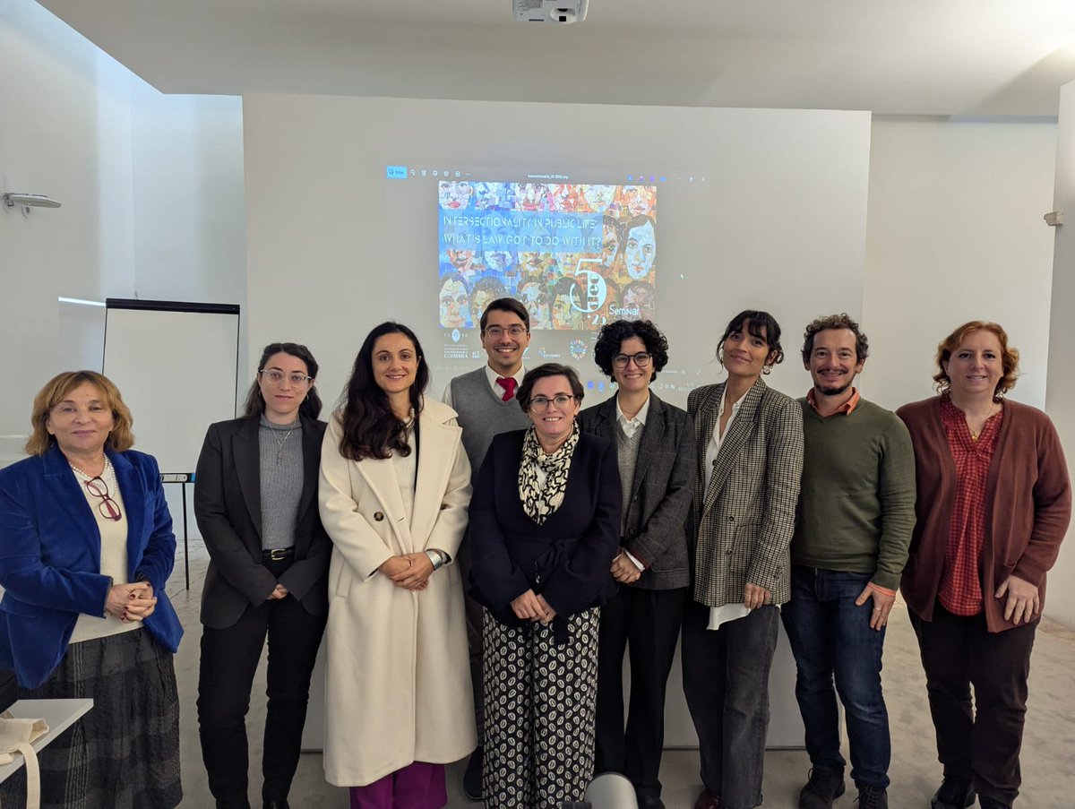 euciembly's tweet photo. 📢 Call for Papers

Following the event “Intersectionality in Public Life: What’s Law Got To Do With It?” (5 December 2025, University of Coimbra & online), the EU-CIEMBLY project continues the discussion on intersectionality and law.

Join us for the next conference:
“Legal Approaches to Intersectionality in Political and Civic Participation”
📅 11–12 June 2026

Find more: https://t.co/6ZmEQt1ZK3

FR:
📢 Appel à contributions

À la suite de l’événement « Intersectionality in Public Life: What’s Law Got To Do With It? » (5 décembre 2025, Université de Coimbra & en ligne), le projet EU-CIEMBLY poursuit la réflexion sur l’intersectionnalité et le droit.

Participez à la prochaine conférence :
« Legal Approaches to Intersectionality in Political and Civic Participation »
📅 11–12 juin 2026

🔗 En savoir plus : https://t.co/6ZmEQt1ZK3