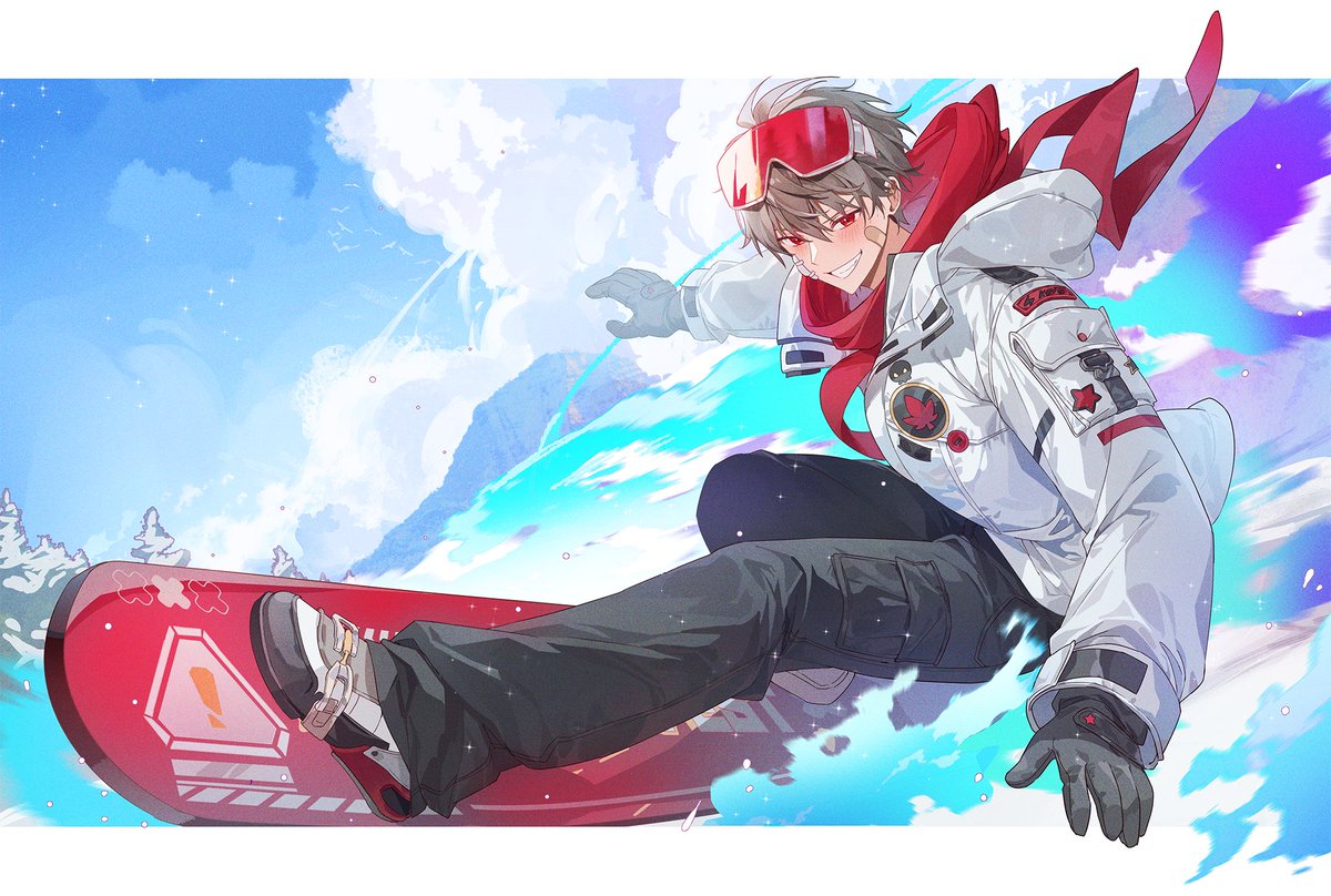 스코시즘 코요님 일러스트 작업했습니다!💙