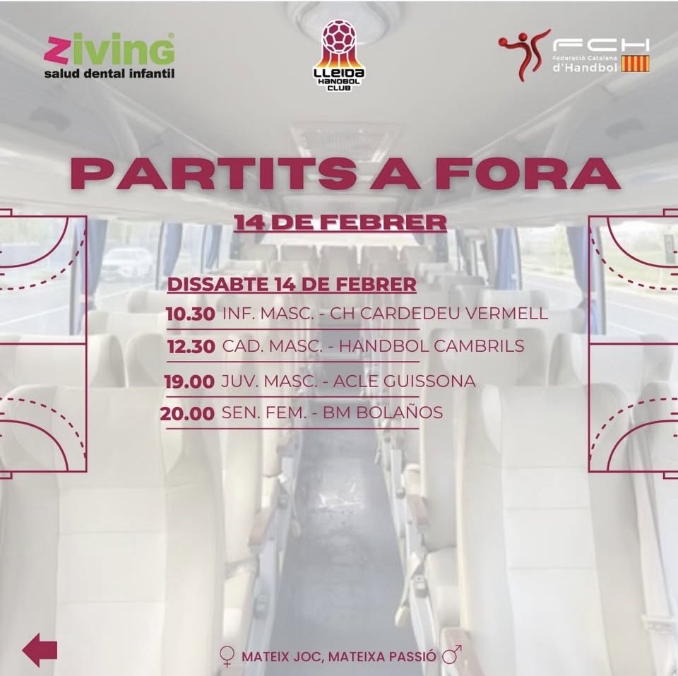 Tots els partits d’aquesta finalitat de setmana!

Per tot equips! 🚀💪🏼