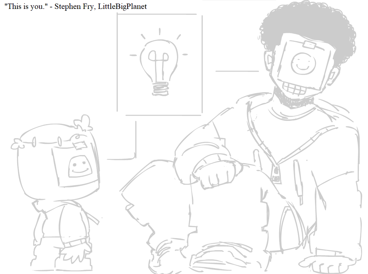 "this is you." #littlebigplanet #PlayStation