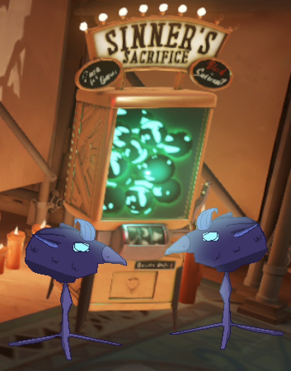 AHamUWU's tweet photo. im quite fond of this     deadlock game https://t.co/sJL9qqxF61