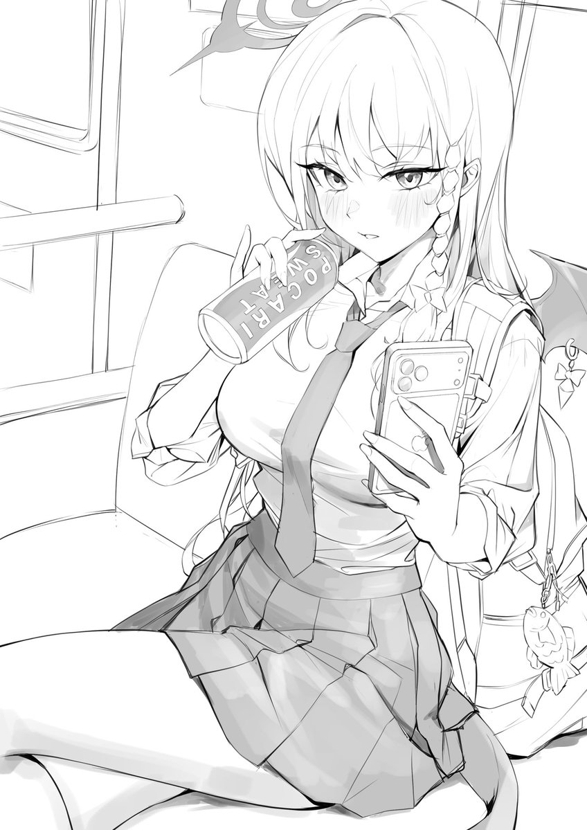 ハルナ wip7
.
 #黒舘ハルナ #ブルアカ