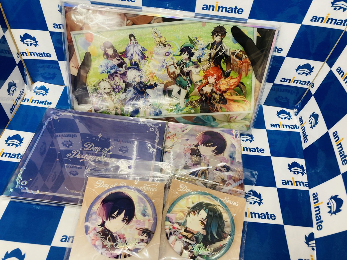 グッズ入荷情報】 『原神』 運命の日シリーズ ・缶バッジ 各種