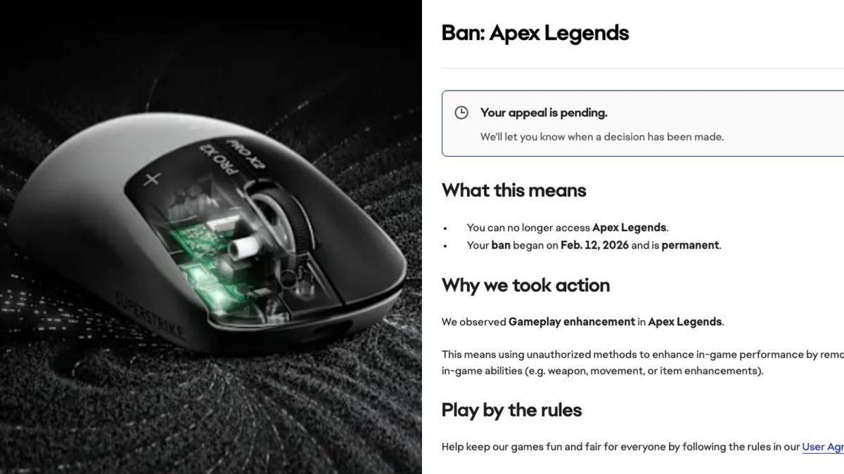 【悲報】Logitechの新作ラピトリマウスをAPEXで使用すると永久BANされるとの報告が
━━━━━━━━━━━━━━━
国内では2月19日発売予定、革新的な最新機能”ハプティック誘導トリガーシステム”を有したマウス「Logitech G PRO X2 Superstrike」について不穏な報告が上がっています。