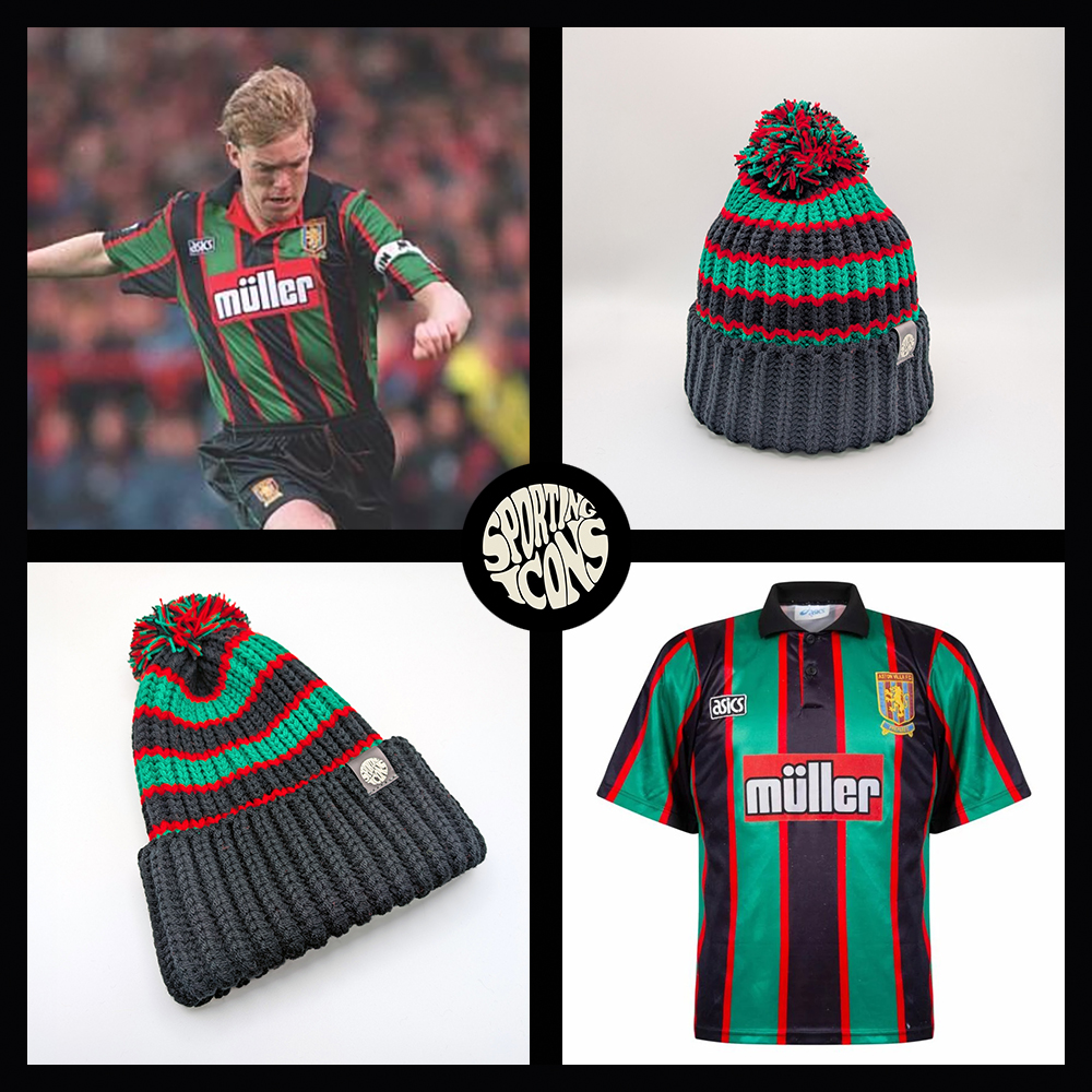 Our Winter Sale Ends Soon❄️ 

Get 50% off our #AstonVilla Staunton bobble hat  Inspired by the iconic 93/95 #AVFC away shirt.            

sportingicons.co.uk/products/staun… 

#AstonVilla #AVFC