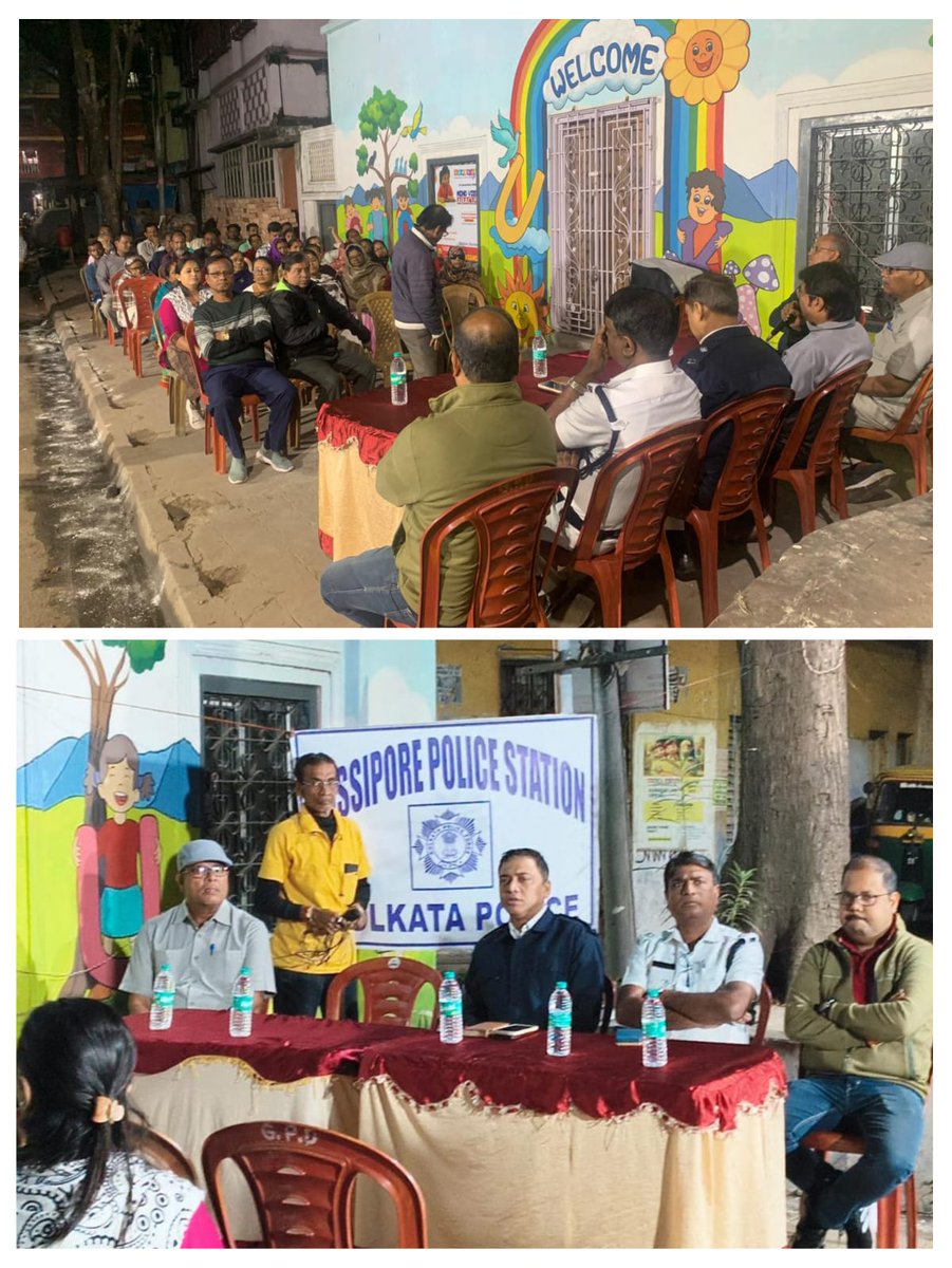 KPNorthDiv's tweet photo. One Awareness Camp organised by Cossipore PS, ND &amp; NSD highlighting the emerging cyber threats, safety practices, legal safeguards &amp; the importance of prompt reporting of crimes against women.

#Awareness_Campaign
#KolkataPolice
#1930#112
@CPKolkata

@ipsdineshkr https://t.co/NTieccVAoR