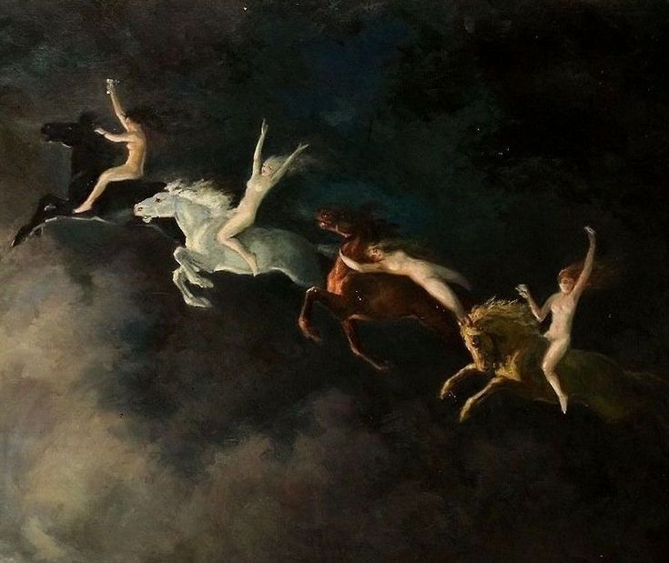 Walpurgis Night, Constantin Nepo, 1864