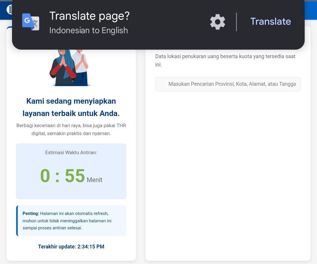 Gajelas anyink waktunya naik turun