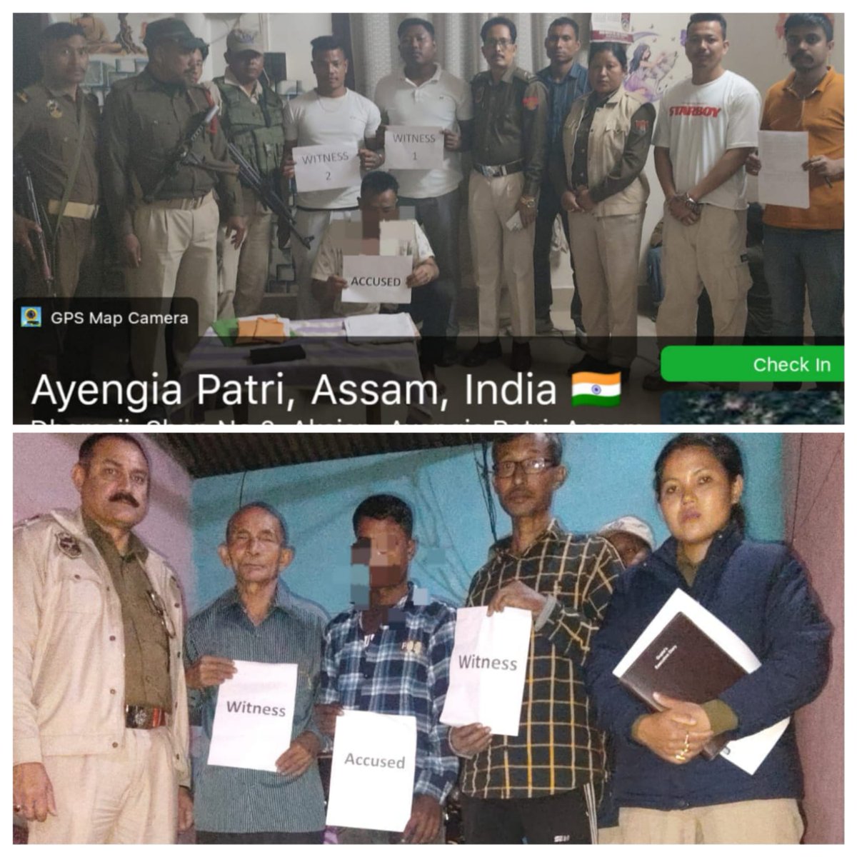 নিচাযুক্ত দ্ৰব্য বিৰোধী অভিযান অব্যাহত ৰাখি  যোৱা ইং ১২.০২.২০২৬ তাৰিখে  চিলাপথাৰ থানাৰ আৰক্ষীয়ে এজন ব্যক্তিক আটক কৰাৰ লগতে ৪৮.৬৪ গ্ৰাম সন্দেহযুক্ত হেৰ'ইন আৰু ধেমাজি সদৰ থানাৰ আৰক্ষীয়ে এজন ব্যক্তি সহ ১.১৯০ কেজি গাঞ্জা জব্দ কৰিবলৈ সক্ষম হয়।
<a href="/assampolice/">Assam Police</a> <a href="/CMOfficeAssam/">Chief Minister Assam</a>