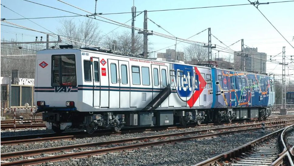 Metro de Madrid intensifica la inspección con ultrasonidos de sus 297 km de vías en busca de fisuras o defectos. Lanza un contrato para hacerse con dos máquinas nuevas de auscultación de carriles tras quedarse obsoleta la que adquirió en 2014 20minutos.es/madrid/metro-m… a través de