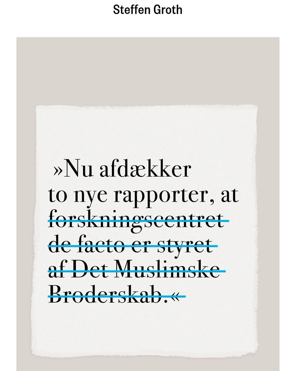 steffen_groth's tweet image. I sommers bragte WA en forsideartikel om, at Georgetown University havde modtaget milliarder fra Det Muslimske Broderskab og at broderskabet styrede et forskningscenter på universitetet. Men historien var forkert og det må undre at den endte på forsiden.
information.dk/kultur/2026/02…