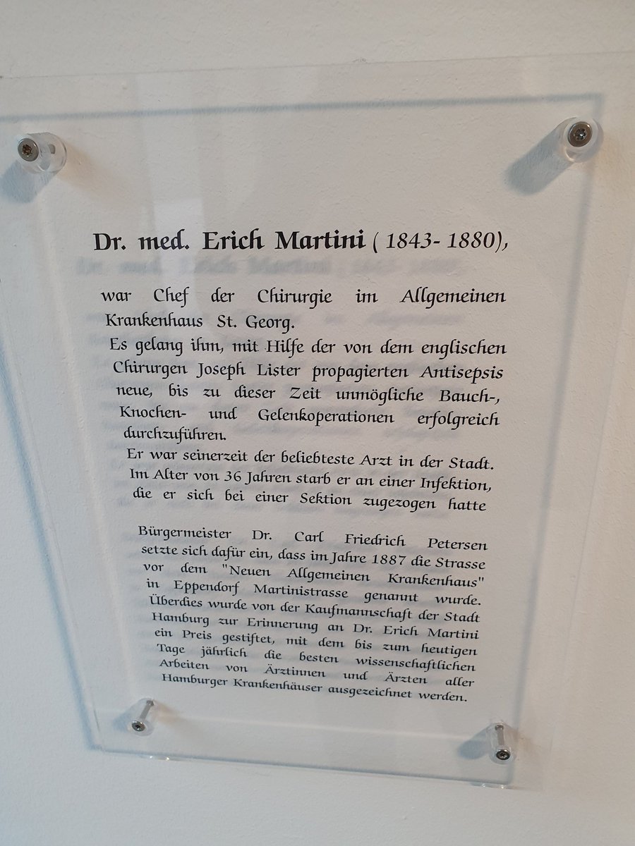 Moin mit Infos über Martini(*).

(*) Nein, nicht das Getränk, ihr Schluckspechte.

#Hamburg 
#Eppendorf