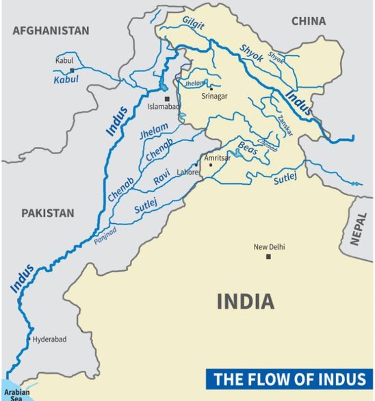 India should stop the flow of the Indus River &amp; its tributary waters completely going into Pakistan during summertime

Then they will learn if its flown in India or not

For India proper is concerned he should visit the Indus River in India &amp;let the Ladakh scouts do MehmaanNawazi
