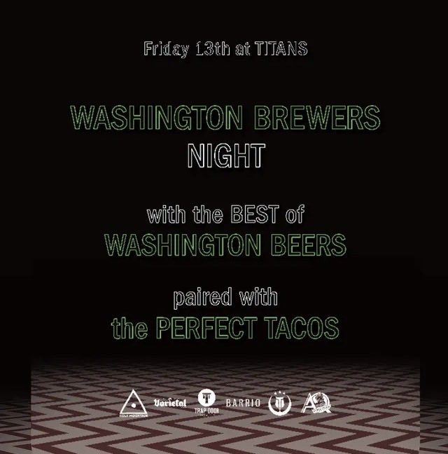 AQBevolution's tweet image. 今夜はタイタンズでワシントンビールとパーフェクトタコス🌮🌮🍻乾杯しましょうー！！