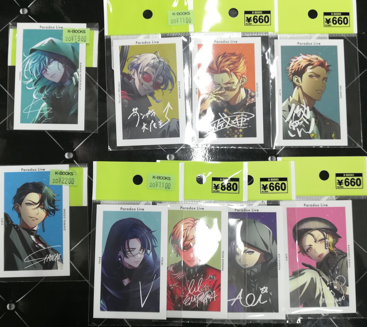 入荷情報】 『Paradox Live』 6th Anniversary絵柄 複製サイン入りG