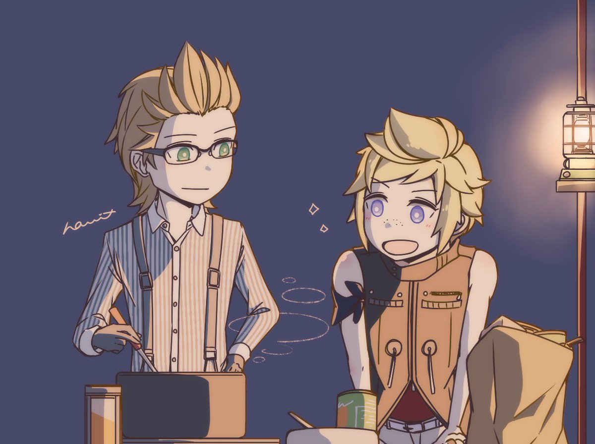 キャンプでのニスとプ🏕