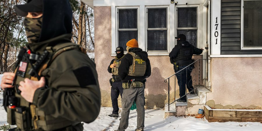 Growing up, I associated such faces with those of plane hijackers I was told were called "terrorists!"

How did they morph into "law enforcement?"