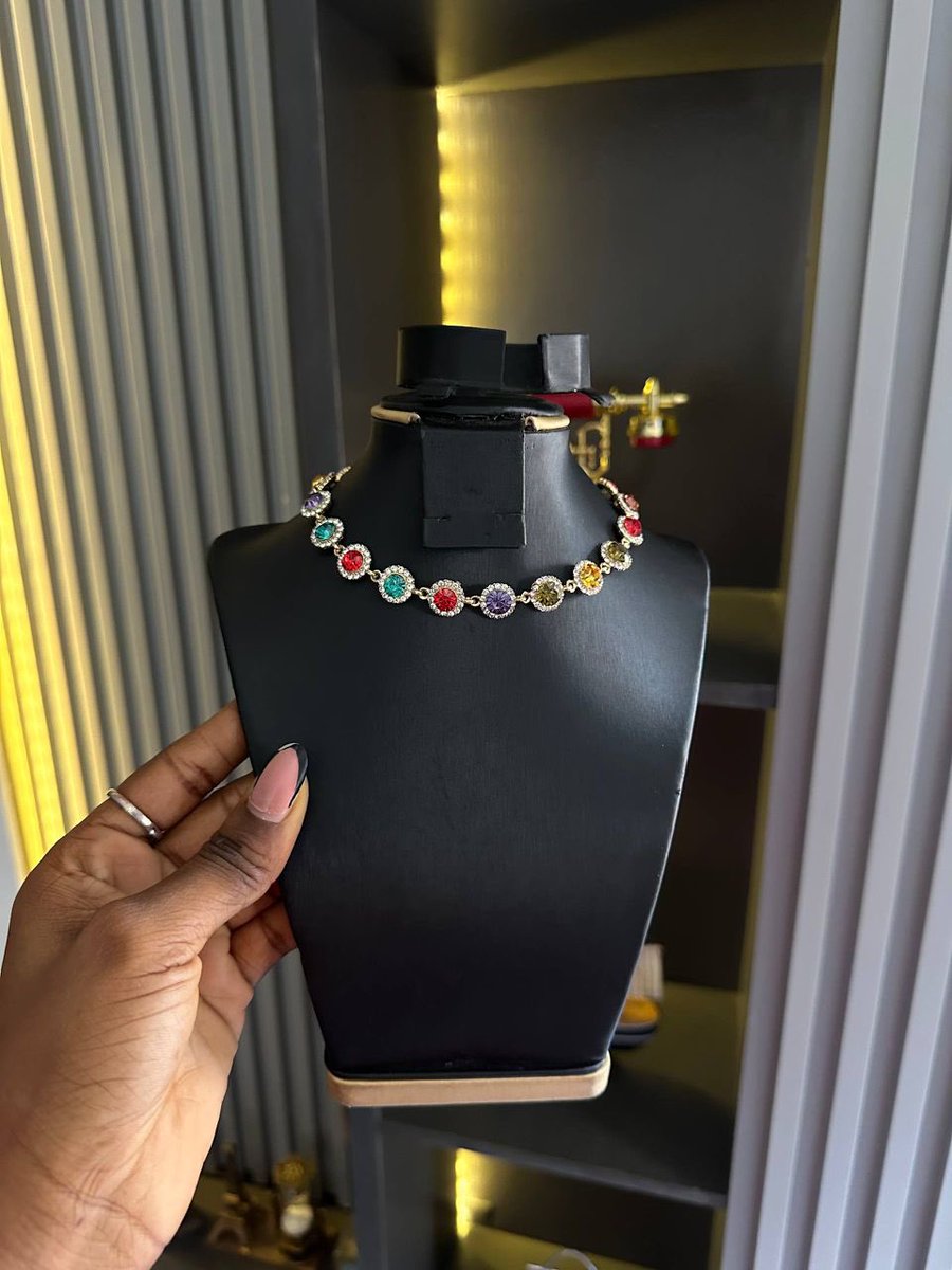 Colorful necklace 
N8,000