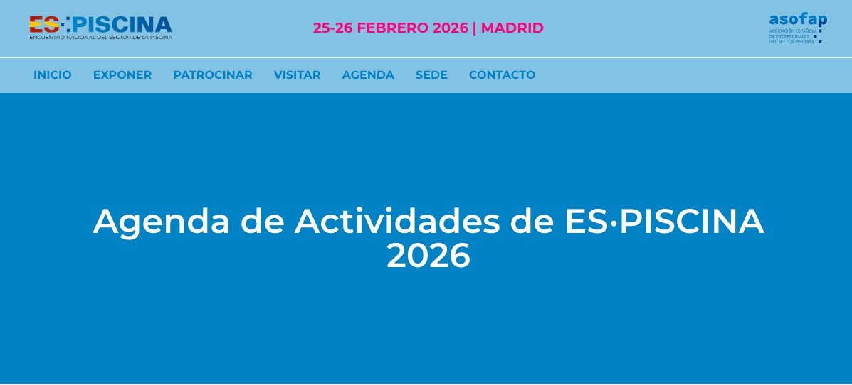 🤝 Si tienes entrada a ES·PISCINA, la próxima semana podrás agendar reuniones con directivos del sector a través de la app oficial. Optimiza tu agenda 👉 espiscina.es/agenda/
#ASOFAP #Networking