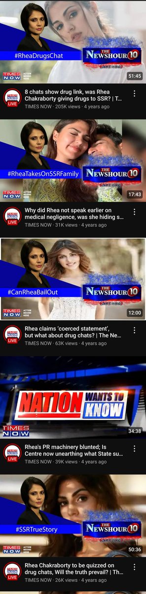 Remember when <a href="/PadmajaJoshi/">Padmaja Joshi</a> did several Prime Time debates based on 'WhatsApp Chats' of Rhea Chakraborty.
