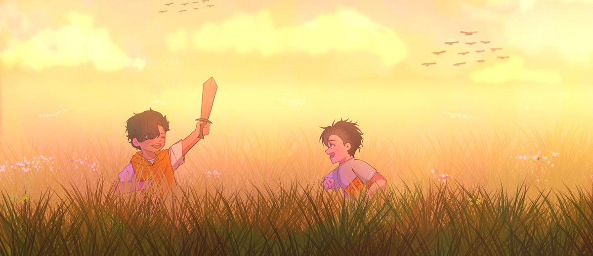 jacetheduak's tweet image. Pulang, nak ... Udah sore ....
#PourtraitSagara #NakuLukis