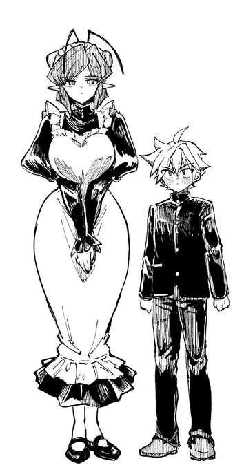 次回作の『おね宇宙人』の最終キャラデザが決まりました!!!!!コストおっも!!でもいいの同人だから!!描いてて楽しければ!果たして描き終わった後にもこの言葉が吐けるでしょうか!自分の制作ペースが未だに分からないので無謀にもGW発売を目指しています!言うだけならタダ!!乞うご期待!! 