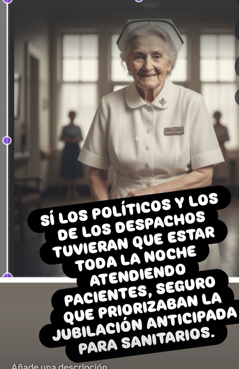 SI LOS POLÍTICOS Y LOS QUE ESTÁN EN LOS DESPACHOS TUVIERAN Q ESTAR TODA LA NOCHE ATENDIENDO PACIENTES CO SESENTAYTANTOS AÑOS, SEGURO Q PRIORIZABAN LA JUBILACIÓN ANTICIPADA PARA SANITARIOS. <a href="/Sindicato_SATSE/">SATSE</a> <a href="/SATSE_Andalucia/">SATSE Andalucía</a> <a href="/SATSE_Madrid/">SATSE Madrid</a> <a href="/Ugt_A_Sanidad/">UGT Sanidad Andalucía</a> <a href="/CSIFSanidadNaci/">CSIF Sanidad Nacional</a> <a href="/fssccoo/">FSS-CCOO</a>