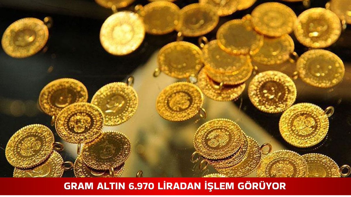 Altın fiyatları güne yükselişle başladı. Gram altın 6.970 liradan, ons altın 4.960 dolardan işlem görüyor. Piyasalar ABD enflasyon verisine odaklandı.