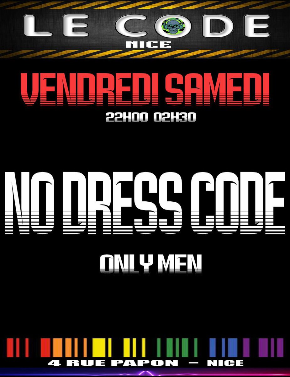 LE CODE NICE tweet media