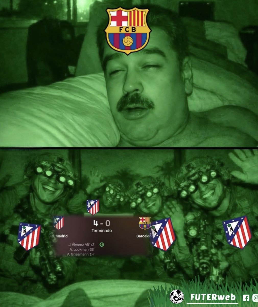 Atletico Madrid caught Barcelona asleep