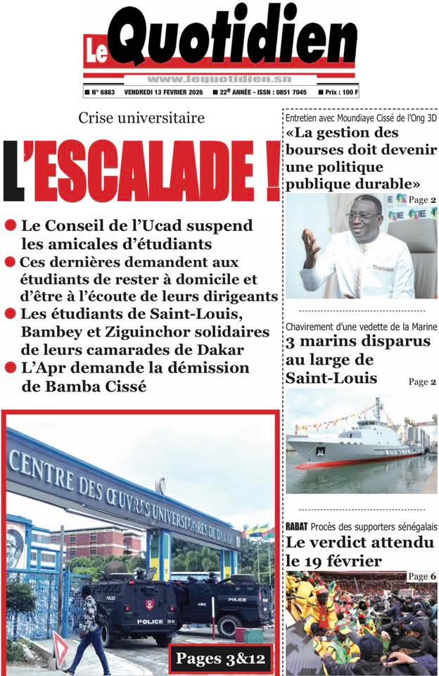 Mo_Njaay's tweet photo. #Sénégal,#SourceA,#LeQuotidienSn,#LindépendantSn,#RecordSn https://t.co/rfqDvN3i4b