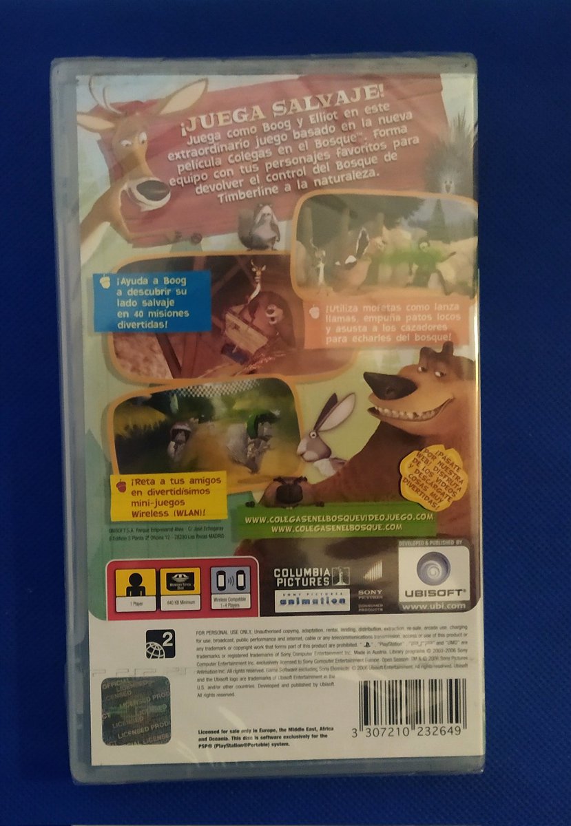RafaR49914264's tweet photo. N° 153 Colegas en el bosque #psp #juego #sony #precintado #coleccion https://t.co/lGaoz7YePi