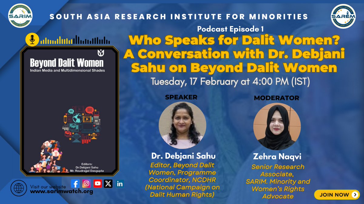 South Asia Research Institute for Minorities tweet media