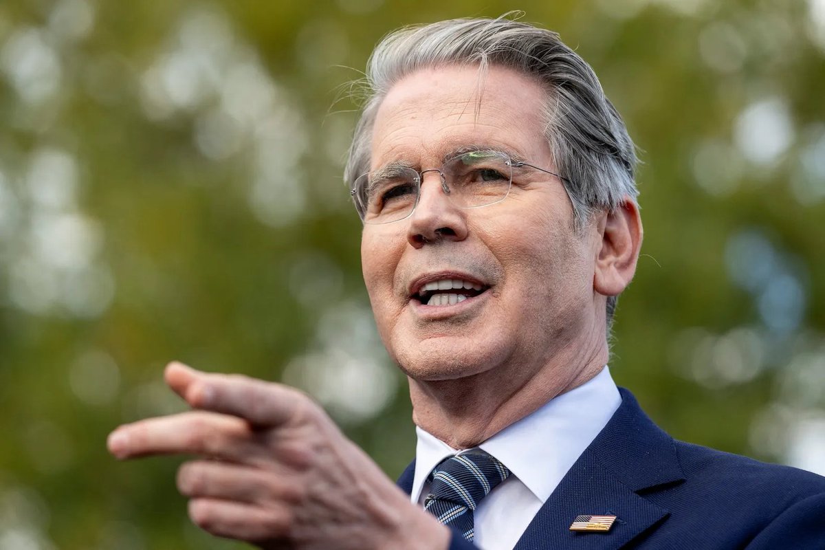 I doubt that 99% of the people on this platform even know who Joe Biden's Treasury Secretary was.

Everyone knows SCOTT BESSENT. 👍