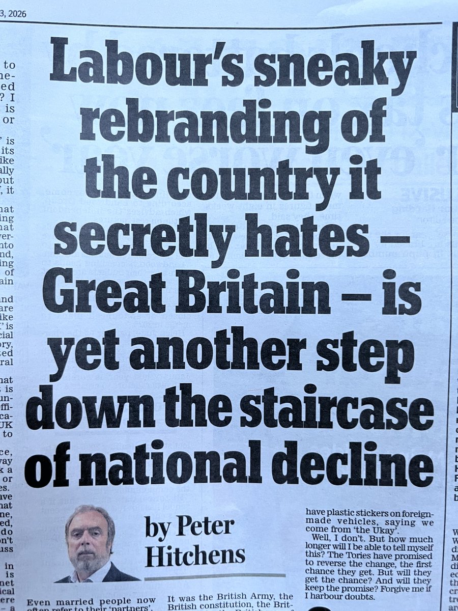 Peter Hitchens tweet media