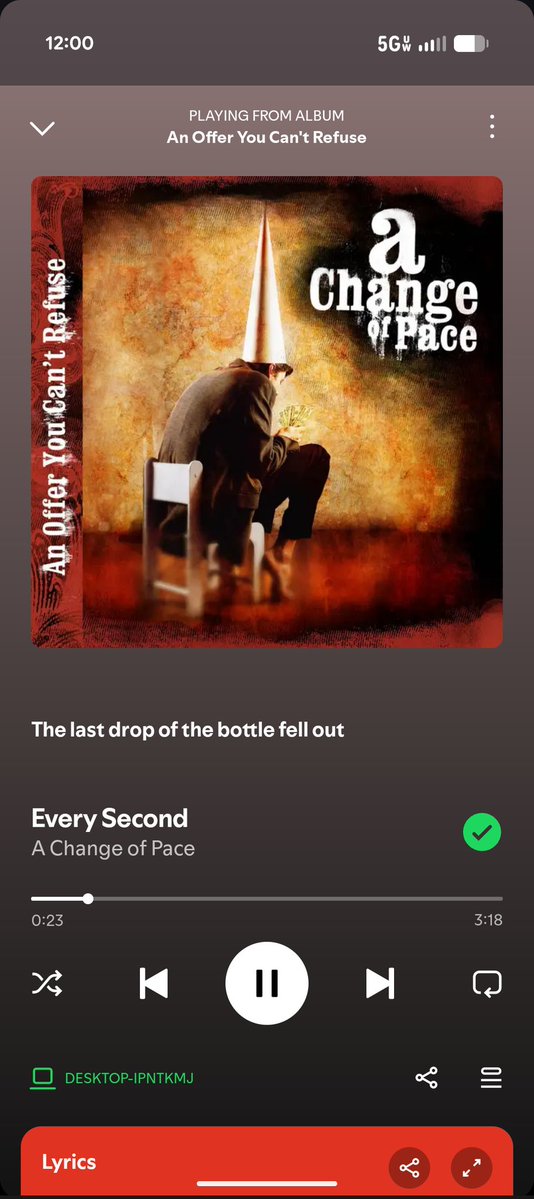 Chat how do we feel about A Change Of Pace?