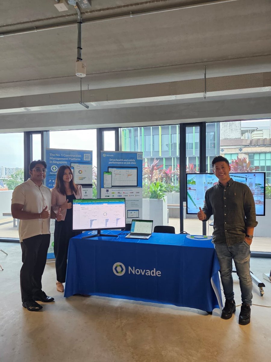 Congratulations to SCAL on the opening of the SCAL Construction Hub! 🎉Thanks for having Novade be part of the conversation shaping a smarter, safer built environment. 🚀🤝
 #ConstructionSingapore #BuiltEnvironment #ConTech #Digitalisation