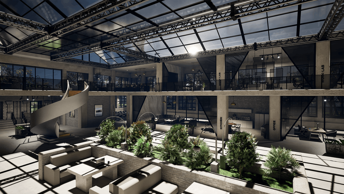 DexsoftGames's tweet photo. New Office👀
Corporate Building pack includes a modular, game-ready office environment. With 150+ unique meshes, an  example level and indoor garden elements, it’s perfect for building realistic office spaces.

Explore it on @fab 🔗https://t.co/y9X0mtIXkU 
#GameAssets #gamedev https://t.co/woOXyUh3KC