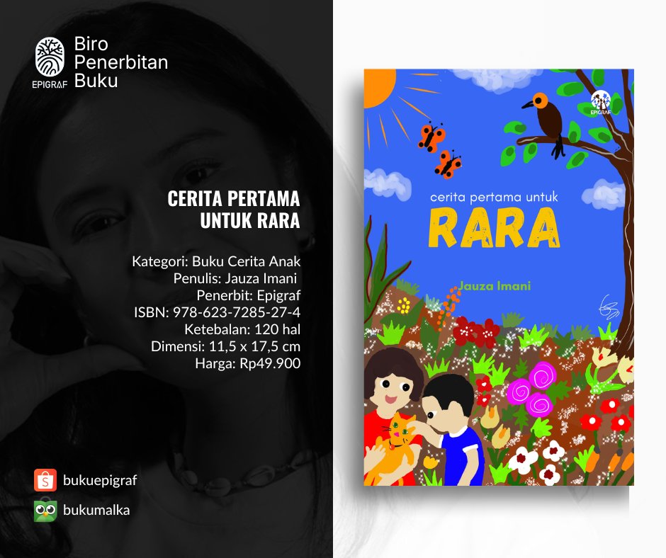 Sering kali kita belajar banyak dari anak-anak. Dari kemarahannya, dari ketidaktahuannya, dari tatap mata dan senyumannya. Ketika bibir kecilnya mampu mengucapkan kata-kata, bahkan gunung sekalipun mampu ia pindahkan dengan kejujurannya.

Pemesanan:
linktr.ee/bukuepigraf
