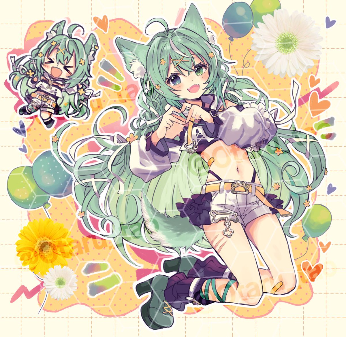 ちろ@illust & live2d(ご依頼受付一時停止中) (@chiro_chirororo