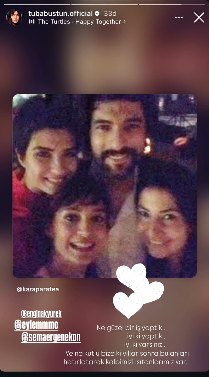 Minnoşlar aktif 😍😍😍 hakikaten güzel ve kaliteli bir işti. İyiki sizi izlemişiz ❤️ #TubaBüyüküstün #EnginAkyürek #KaraParaAşk