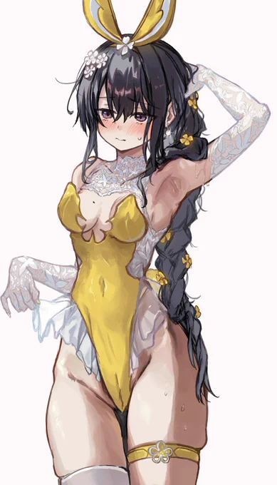 イエロー バニーガール